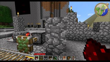 Minecraft Beta 1.7.3: Train Station Tutorial