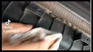 DIY ( car Radiator LEAK)FIXED