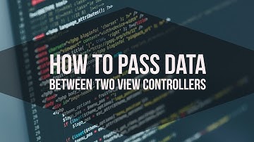 Swift: How to pass data between two View Controllers