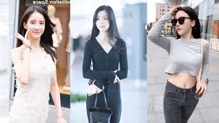 【 Tik Tok China 】#12 Chinese girl fashion style on the street ! 8/2019