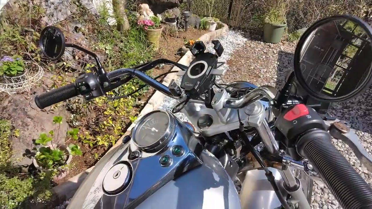 イントルーダーLC250 マフラー加工取付 - YouTube