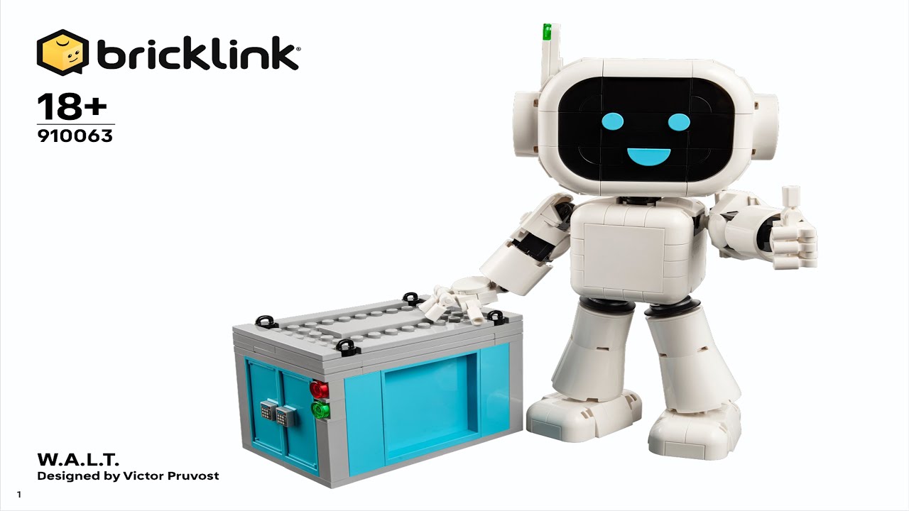 W.A.L.T. LEGO instructions