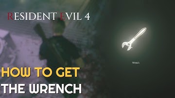 How to open overwrite terminal in incubation Lab - how to get wrench Resident Evil 4 Remake