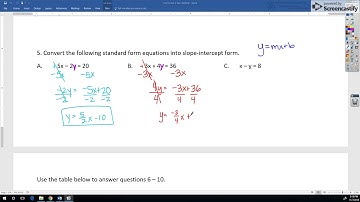 Unit 5 A test review video 1