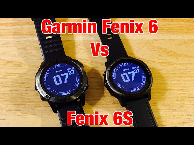 Garmin Fenix 6 vs 6S - Is The 6S TOO Small? Let’s Explore The Differences FitGearHunter.com