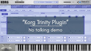 Korg Trinity VST Plugin (Korg Collection 6) - No talking demo