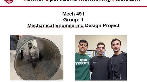 Mech 491, Koc University, Spring 2025, Project Title: Tunnel Operations Monitoring Assistant (TOMA)