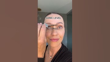 FIX UNEVEN EYEBROWS BY MEASURING AND NOT GUESSING …USING THIS NEW GREAT EYEBROW TOOL✨browtool.com