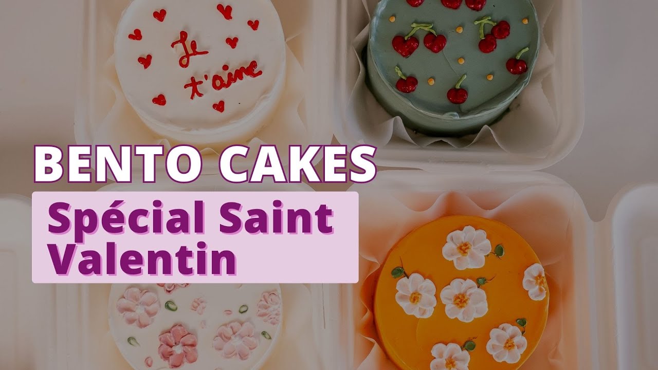 Bento Cake - Sécial Saint Valentin 