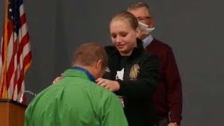Seaman honored