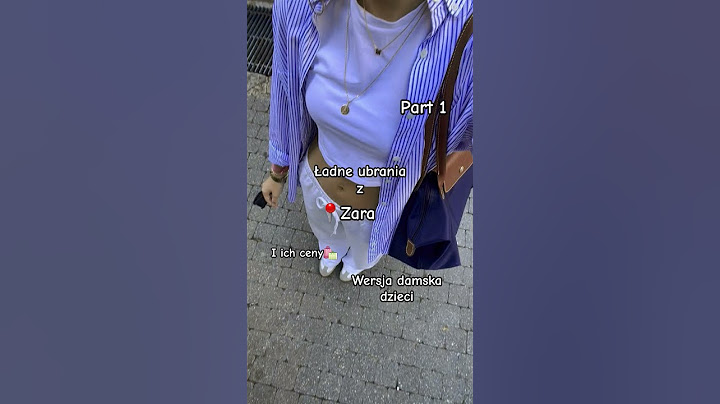 ładne ubrania z📍Zary wersja damska dziecięca Part 1🛍✨️🍍