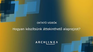 2D szimbólum szótár - ARCHLine.XP 2023 Oktató videó