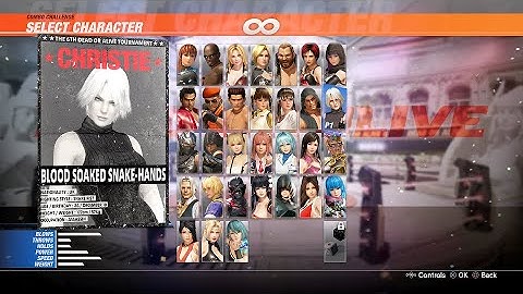 Dead or Alive 6 [PS4] - Command Training: Christie