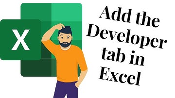 How to add the developer tab into your Microsoft Excel Ribbon? Easy Excel - Make Excel work for you!