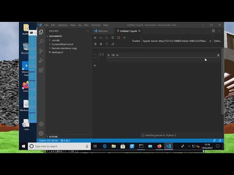 Jupyter Notebook Setup on a Remote Server Then in Visual Studio Code
