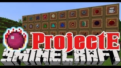 Minecraft mod showcase projectE mod