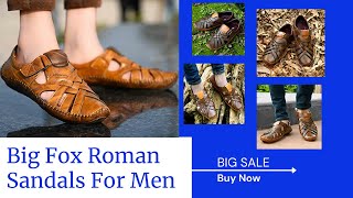 Big fox deals roman sandals