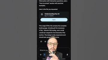 AI built a webpage in 28 seconds! #ai #vibecoding #html #coding #website #webdesign #technews