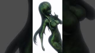 Bronze Collapse 01 : Rita #asfr #katame #petrification #固め #状態変化 #mmd #崩壊3rd