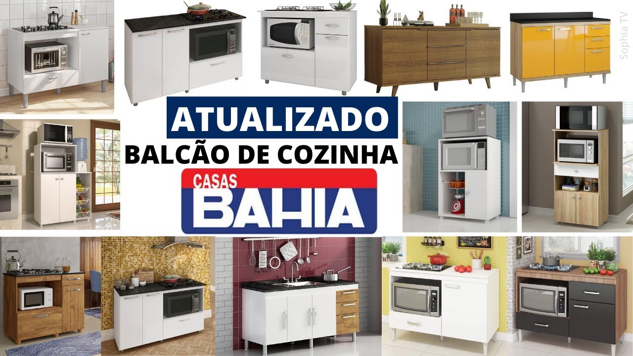 CASAS BAHIA BALCÃO ARMÁRIO MÓVEIS DE COZINHA PREÇOS DE HOJE OFERTAS DO