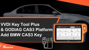 VVDI Key Tool Plus CAS3 Key Programming with GODIAG Test Adapter