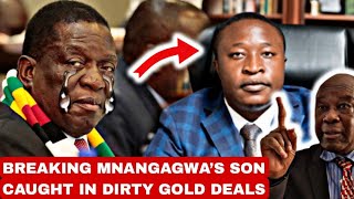 Chabvondokaa🤯muZanu-PF Mnangagwa's son caught red handed in Gold Dealer after took mines by Force💔😳