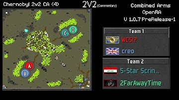 26# Hover MRLS - 2v2 - commentary - Combined Arms V1.0.7 PreRelease-1 (OpenRA)