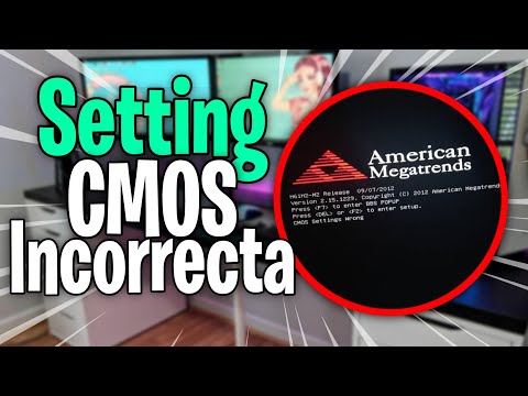 Solucionar ERROR - Configuración CMOS Incorrecta / AMERICAN MEGATRENDS - 2022