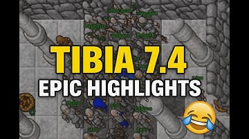 🎬 Tibia 7.4 Highlights Compilation | Fun & Epic Stream Moments