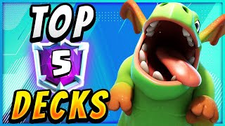 TOP 5 DECKS from BEST PLAYERS IN THE WORLD! 🏆 — Clash Royale (October 2022)