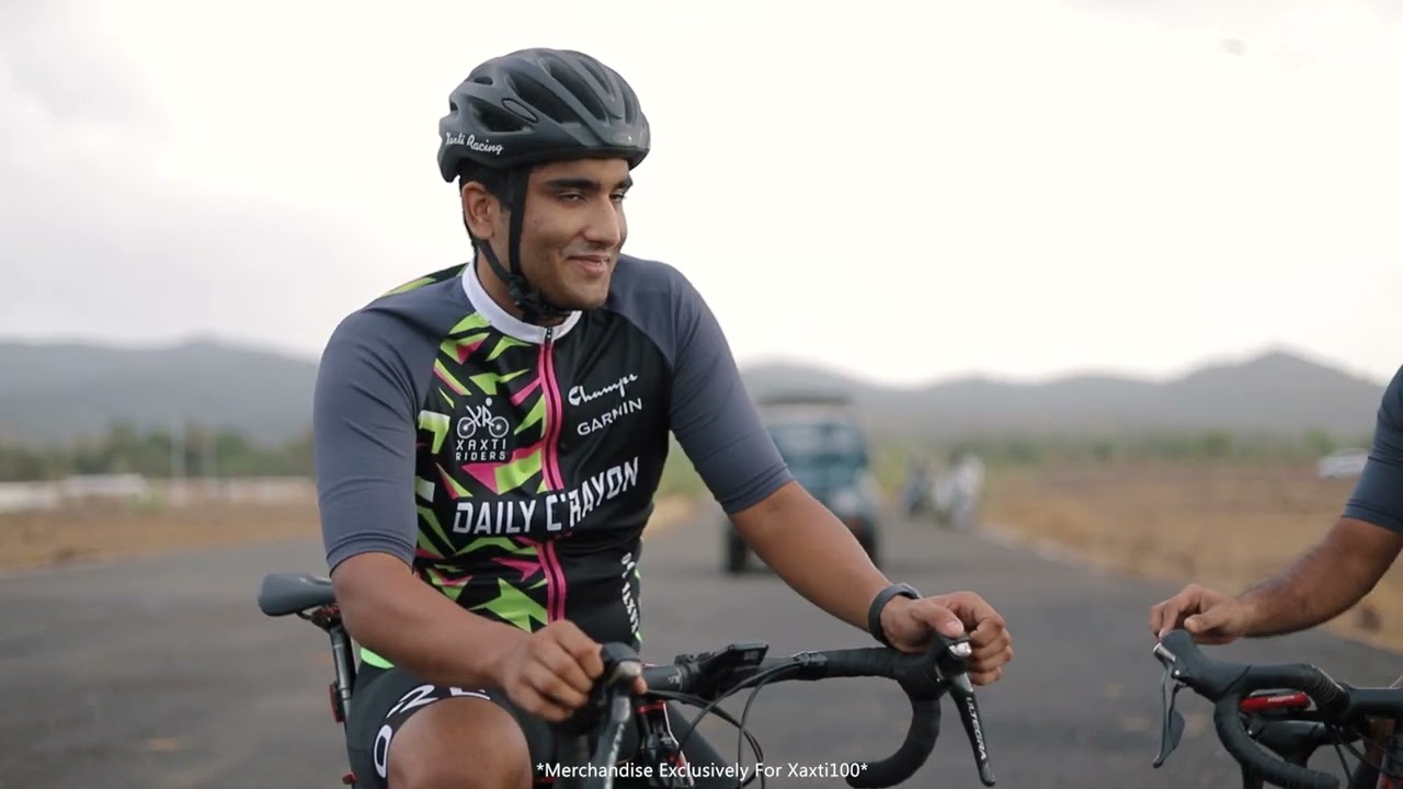 Daily Crayon's Limited edition Cycling Jersey for 6th Edition Xaxti 100 ride 🇮🇳