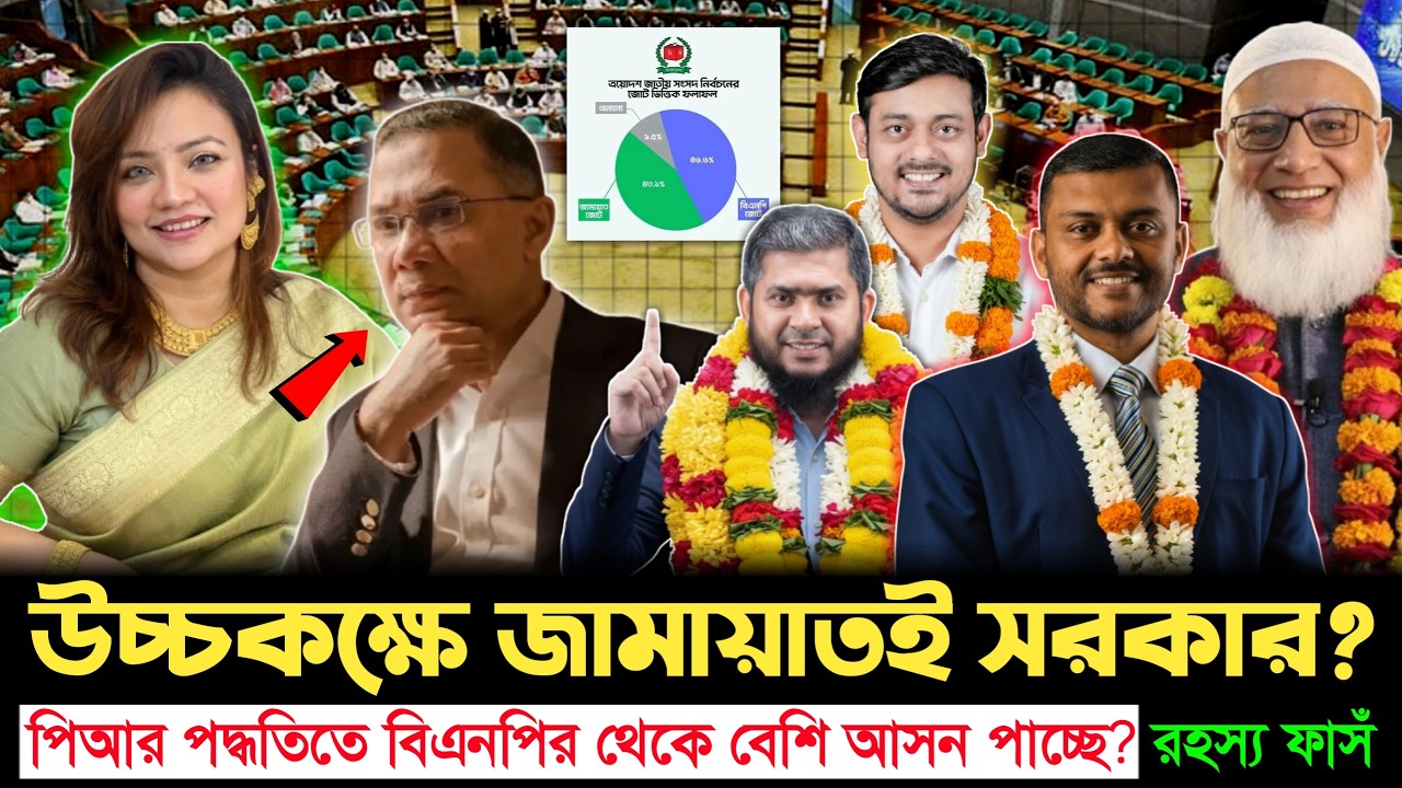 উচ্চকক্ষে চমক! বিশাল আসন পাচ্ছে জামায়াত — সরকার কি তাদের নিয়ন্ত্রণে? | BNP | Jamaat | Golpo News