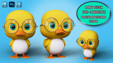 Want a Professional 3D Baby Duck Model? Here