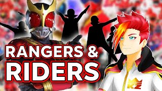 Which Kamen Riders belong to which Sentai teams?