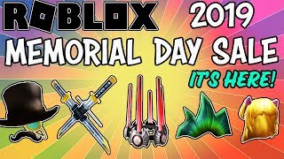 2019 ROBLOX MEMORIAL DAY SALE HAS STARTED! - WAVES ALL WEEKEND LONG