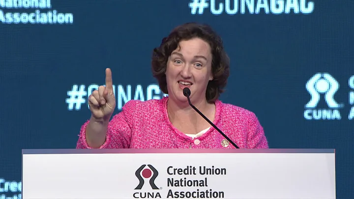Rep. Katie Porter addresses 2020 CUNA GAC.