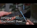 How to Drill Hardened Steel  - Knifemaking Top Tips