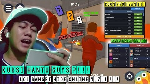 HIDE ONLINE 4.7.1 !! - MYSTERY OF MEETING THE GHOST CHAIR !! - PRO HUNTERS !! - REALLY LOL GUYS?!