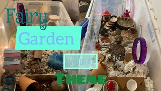 Setup a Hamster Cage With Me! :) fairy garden hamster cage/spring cage theme