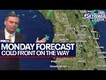 Tampa weather | cold front approaches Monday night