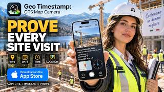GPS Timestamp Camera for Construction | Document Every Site Visit screenshot 2