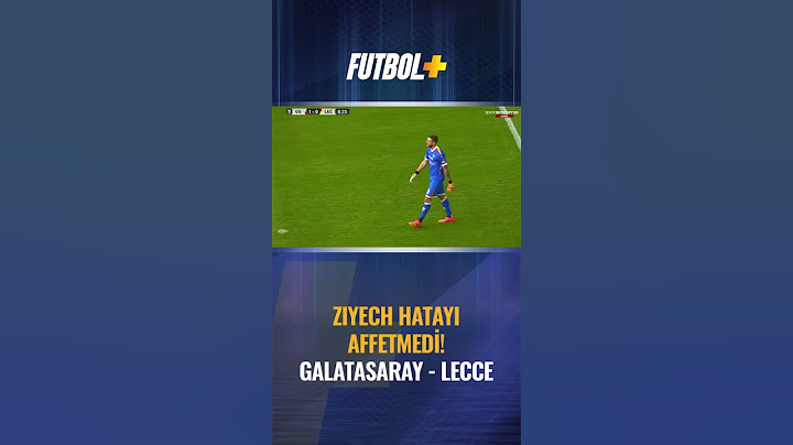 Galatasaray, Lecce ile oynadığı hazırlık maçında Hakim Ziyech'in attığı golle 1-0 öne geçti!