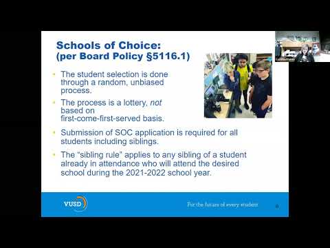 Student Support Services - VUSD Information Night