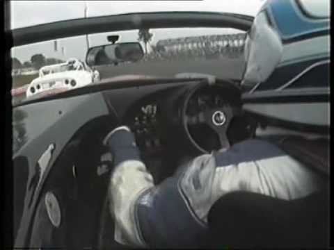 1990 - Birmingham - Jimmy McRae racing hard during...