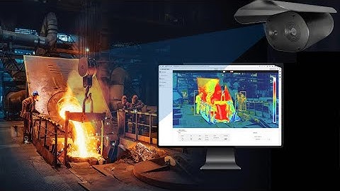 LEEKGOVISION fire flame detection thermal imaging AI camera with temperature measurement