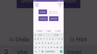 Worderer - #wordpuzzle #dailychallenge no.1 (unknown date 23)  #wordgames  #androidgames #braingames screenshot 4