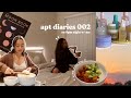 apt diaries // 8pm night routine + get unready with me