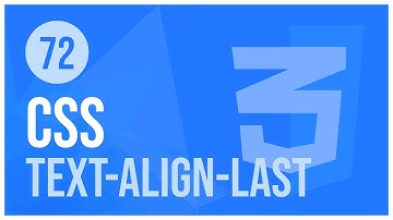 CSS Dersleri -72 / text-align-last Özelliği