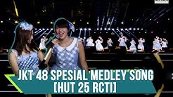 JKT48 - Medley Song (Gingham Check, Baby Baby, Flying Get, Namida Suprise) [HUT 25 RCTI]  - Durasi: 7:41. 