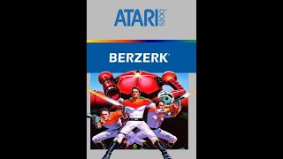 Berzerk 1982 Atari 5200
